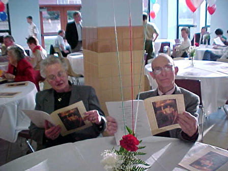 Former Scoutmaster John Bosma with his wife, Marion.