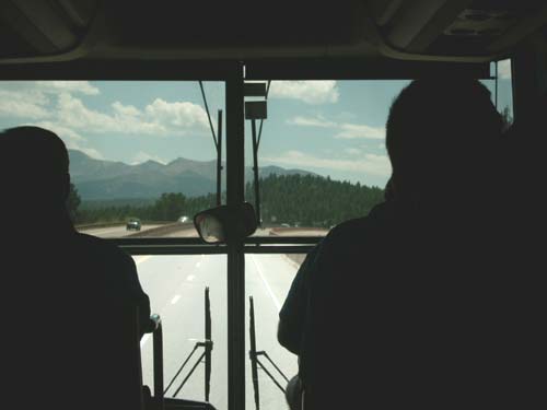 Quickly the bus was packed and we were off to Camp Alexander.