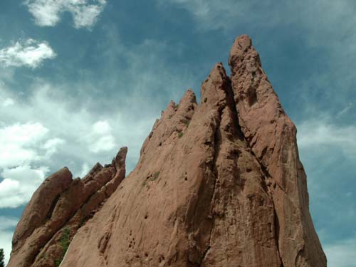 Soon we went to check out The Garden of the Gods up close.