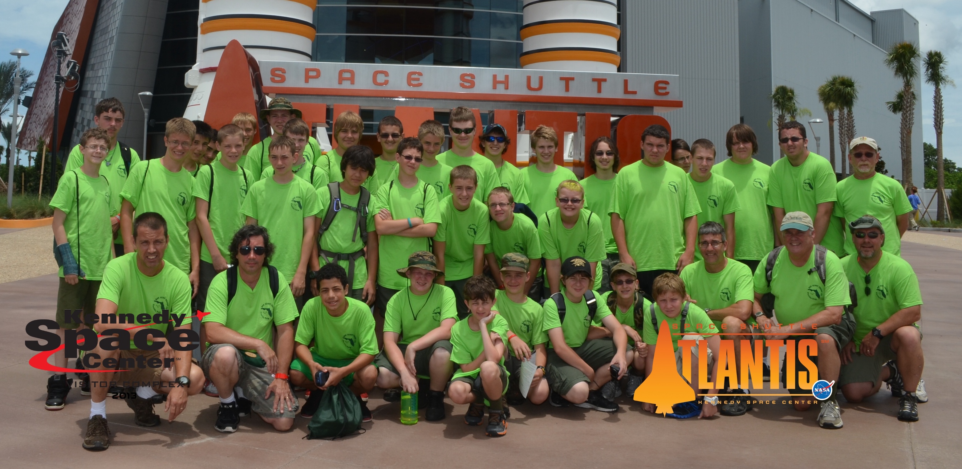 At Kennedy Space Center July 21, 2013